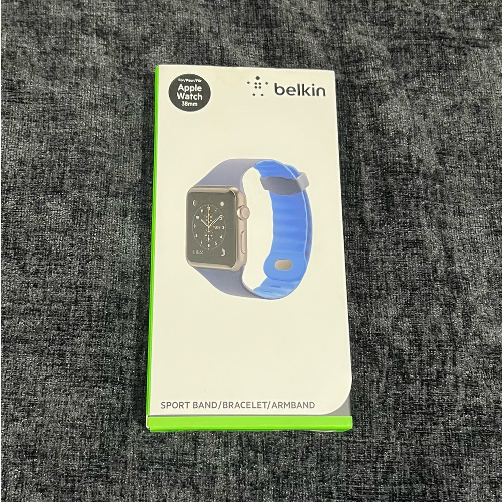 Belkin Blue Sport Band for Apple Watch 38 mm